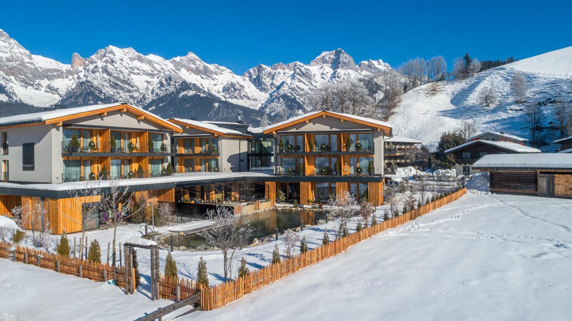 Hotel MorgenZeit -Natürlich.Bed&Brunch Maria Alm am Steinernen Meer Exterior foto