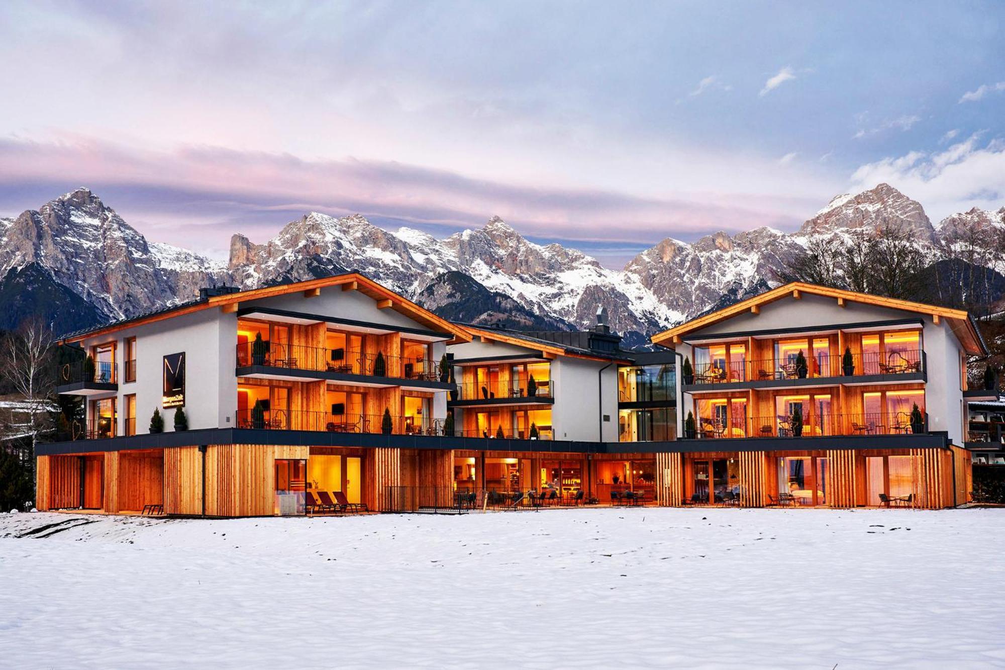 Hotel MorgenZeit -Natürlich.Bed&Brunch Maria Alm am Steinernen Meer Exterior foto